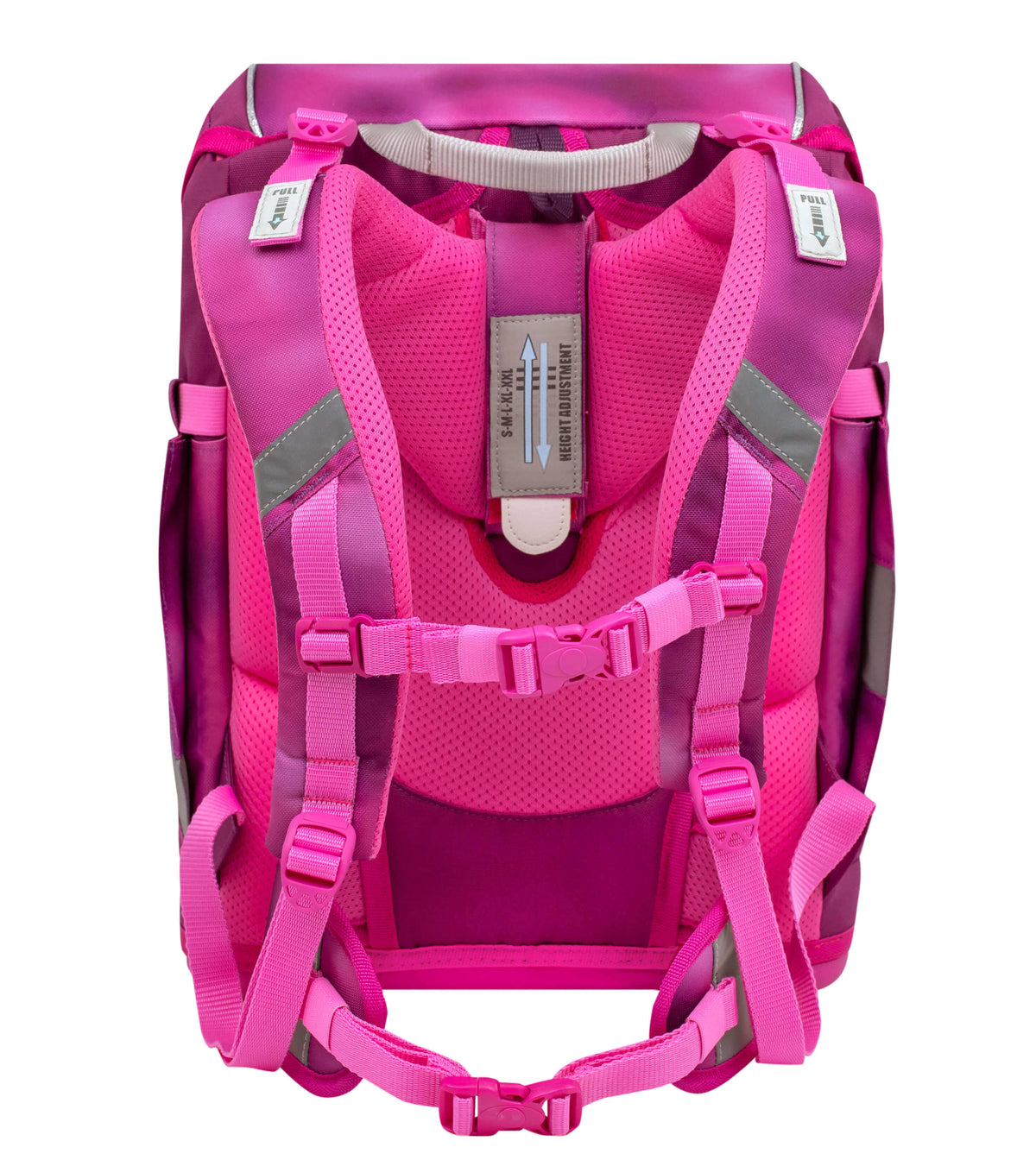 Smarty Shiny Pink schoolbag set 5 pcs
