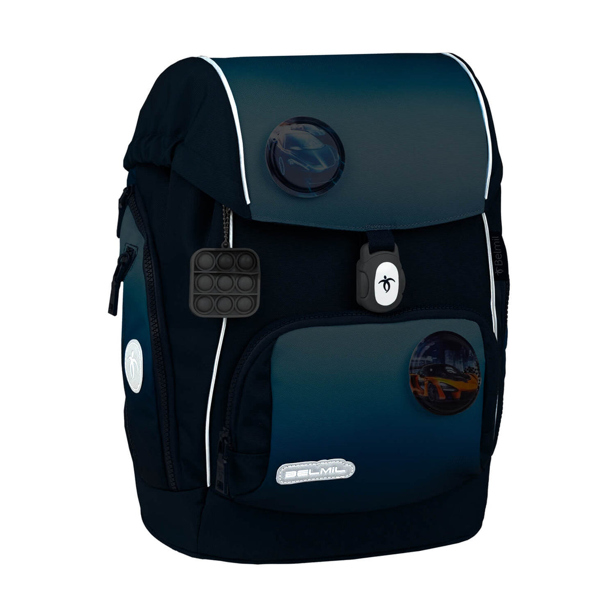 Premium Comfy Plus Blue Navy Schoolbag set 5pcs.