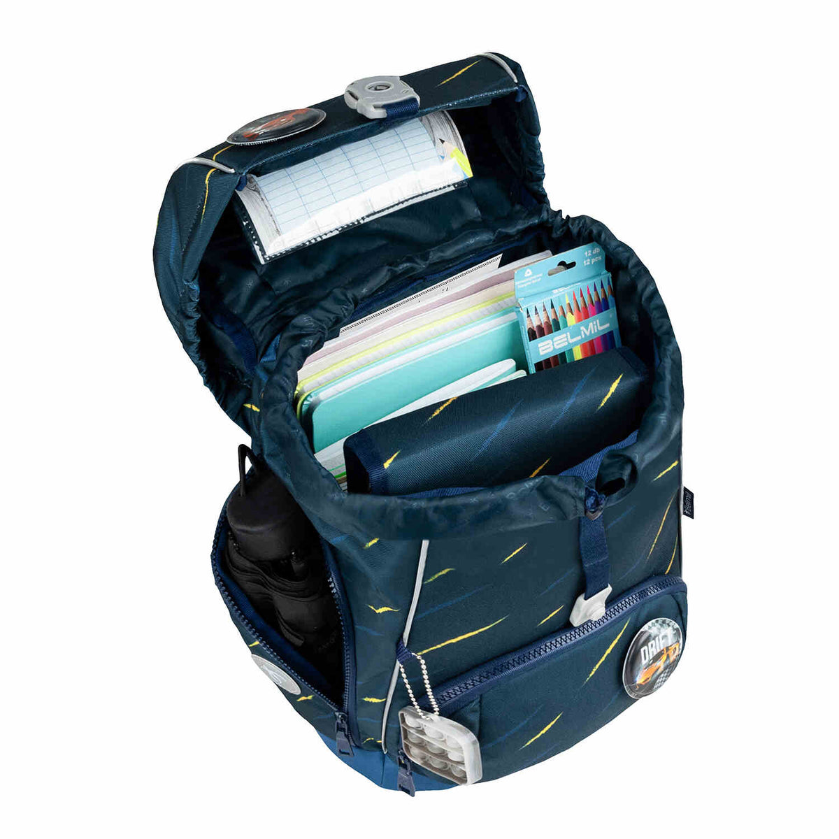 Premium Comfy Plus Orion Blue Schulranzen Set 5tlg.