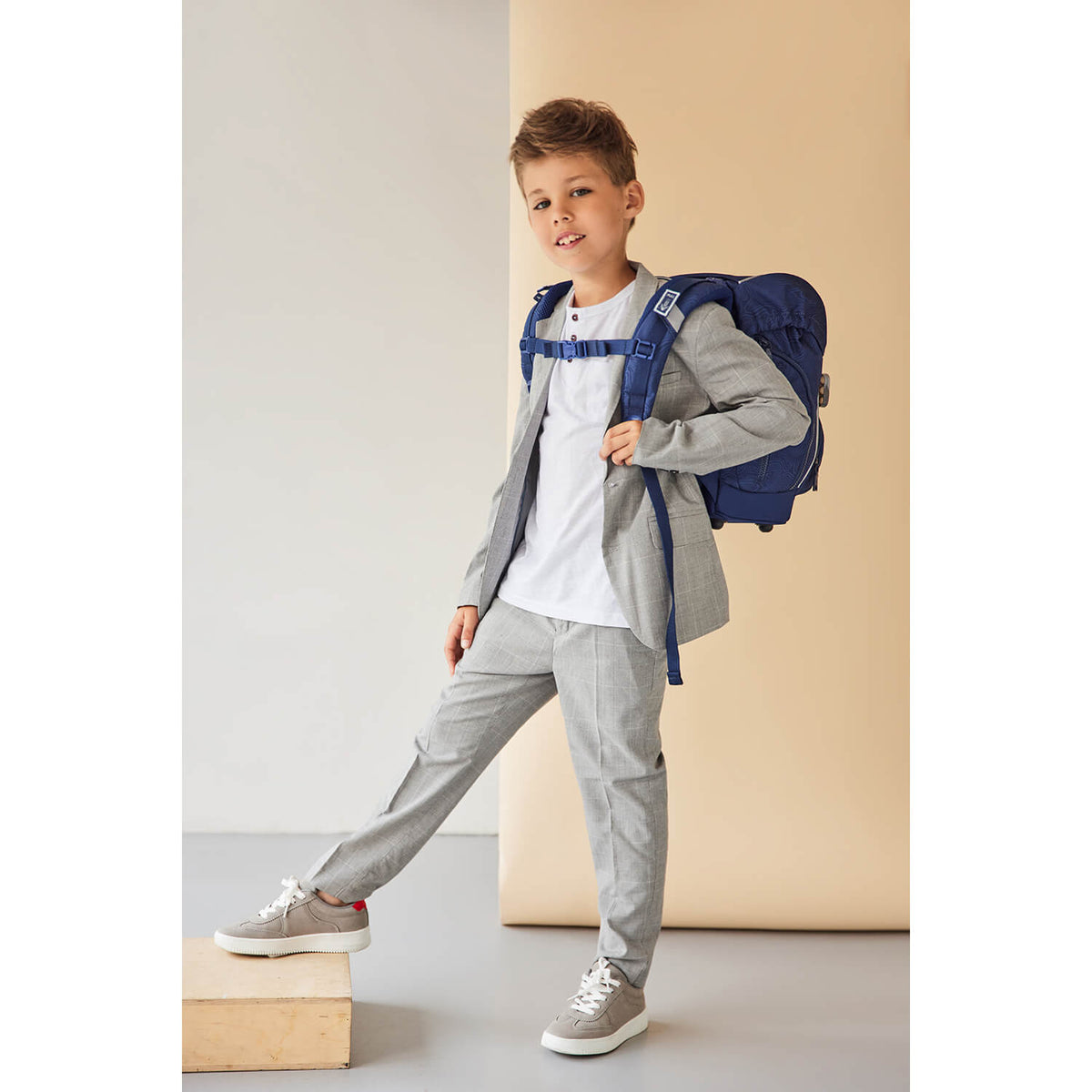 Premium Comfy Plus Topographic Schoolbag set 5pcs.