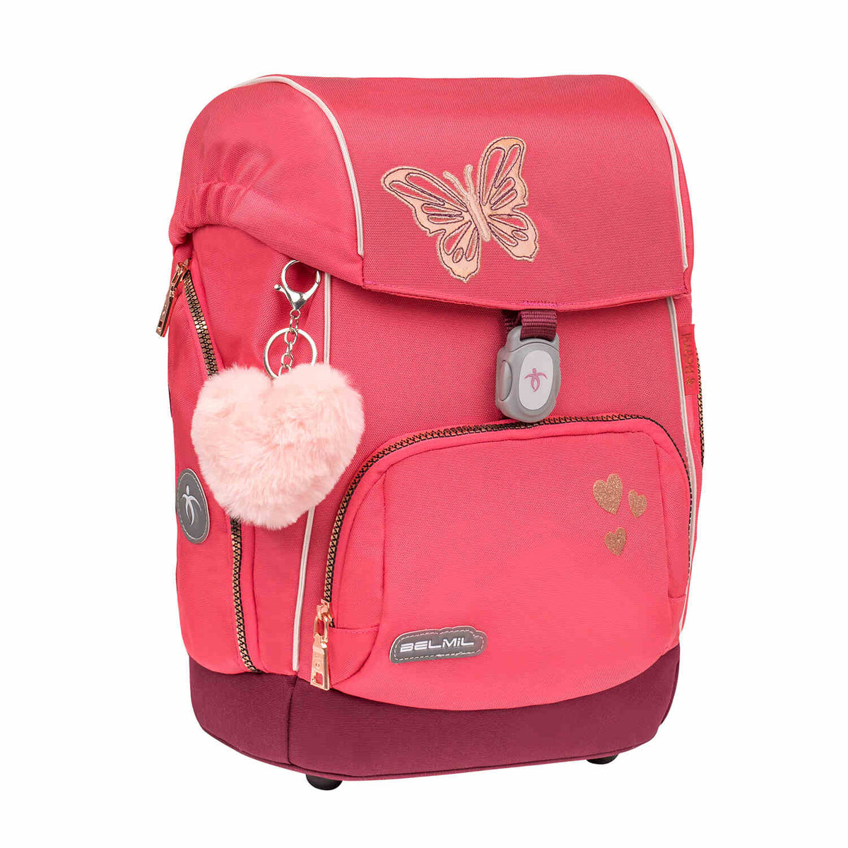 Premium Comfy Plus Coral Schulranzen Set 5tlg.