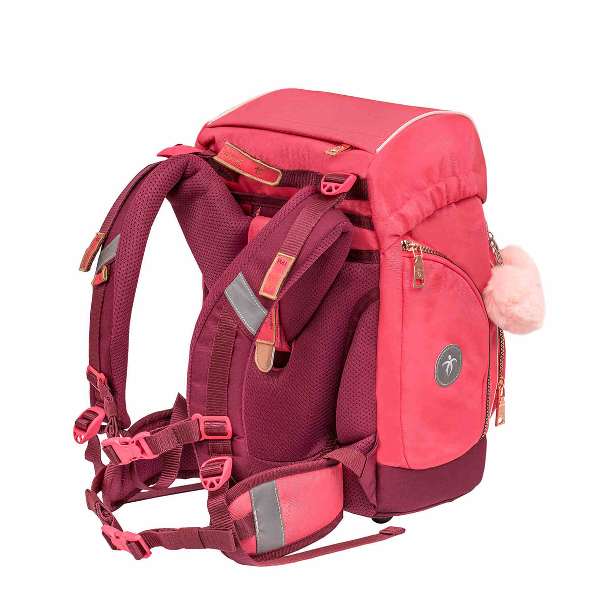 Premium Comfy Plus Coral Schulranzen Set 5tlg.