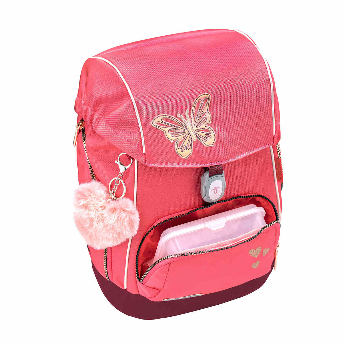Premium Comfy Plus Coral Schulranzen Set 5tlg.