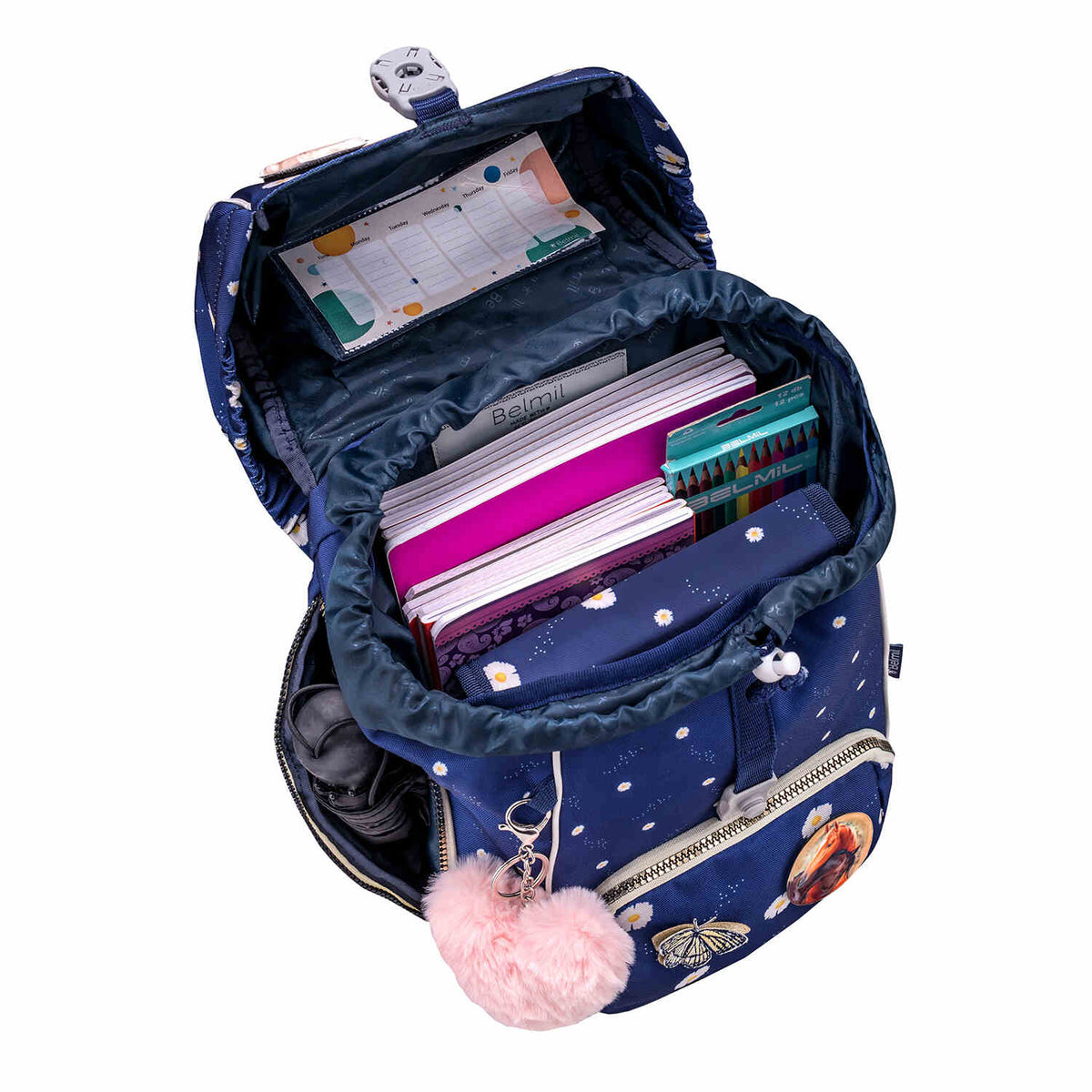 Premium Comfy Plus Daisy Schoolbag set 5pcs.