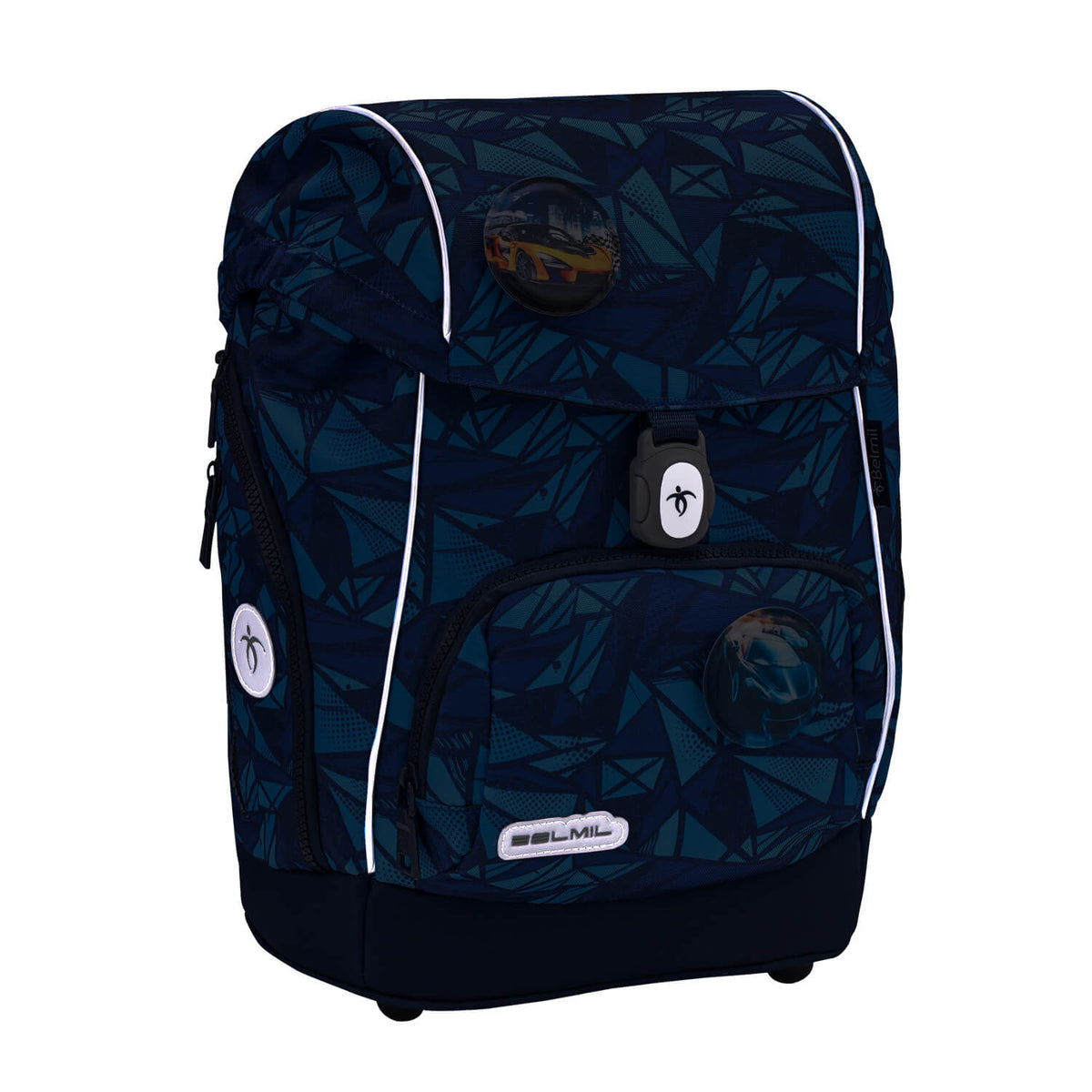 Premium Comfy Plus Glacier Blue Schulranzen Set 5tlg.