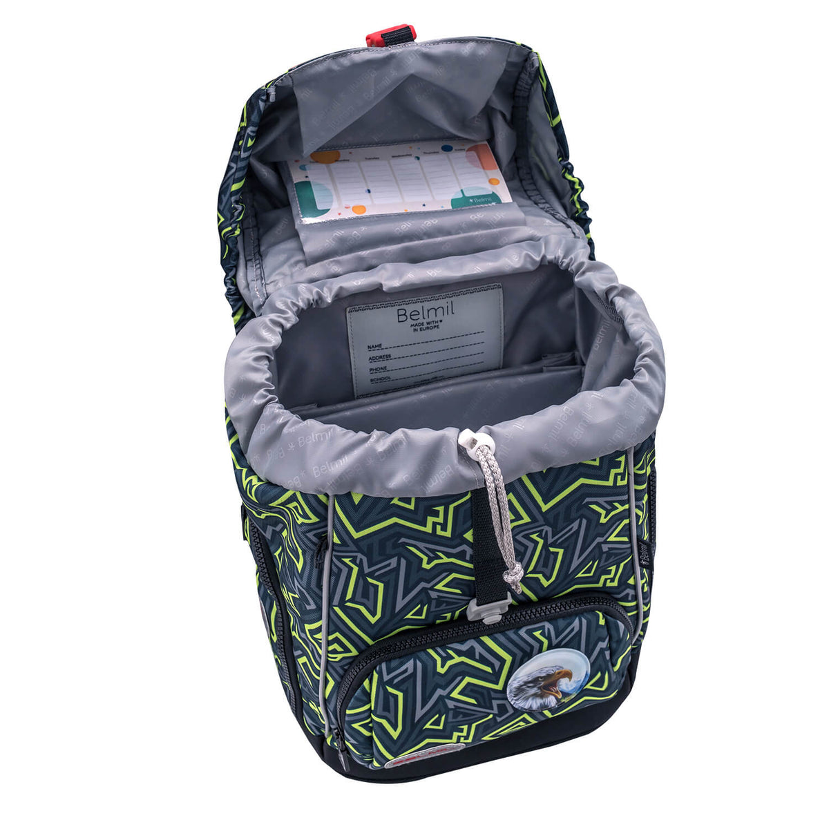 Premium Comfy Plus Iguana Schoolbag set 5pcs.
