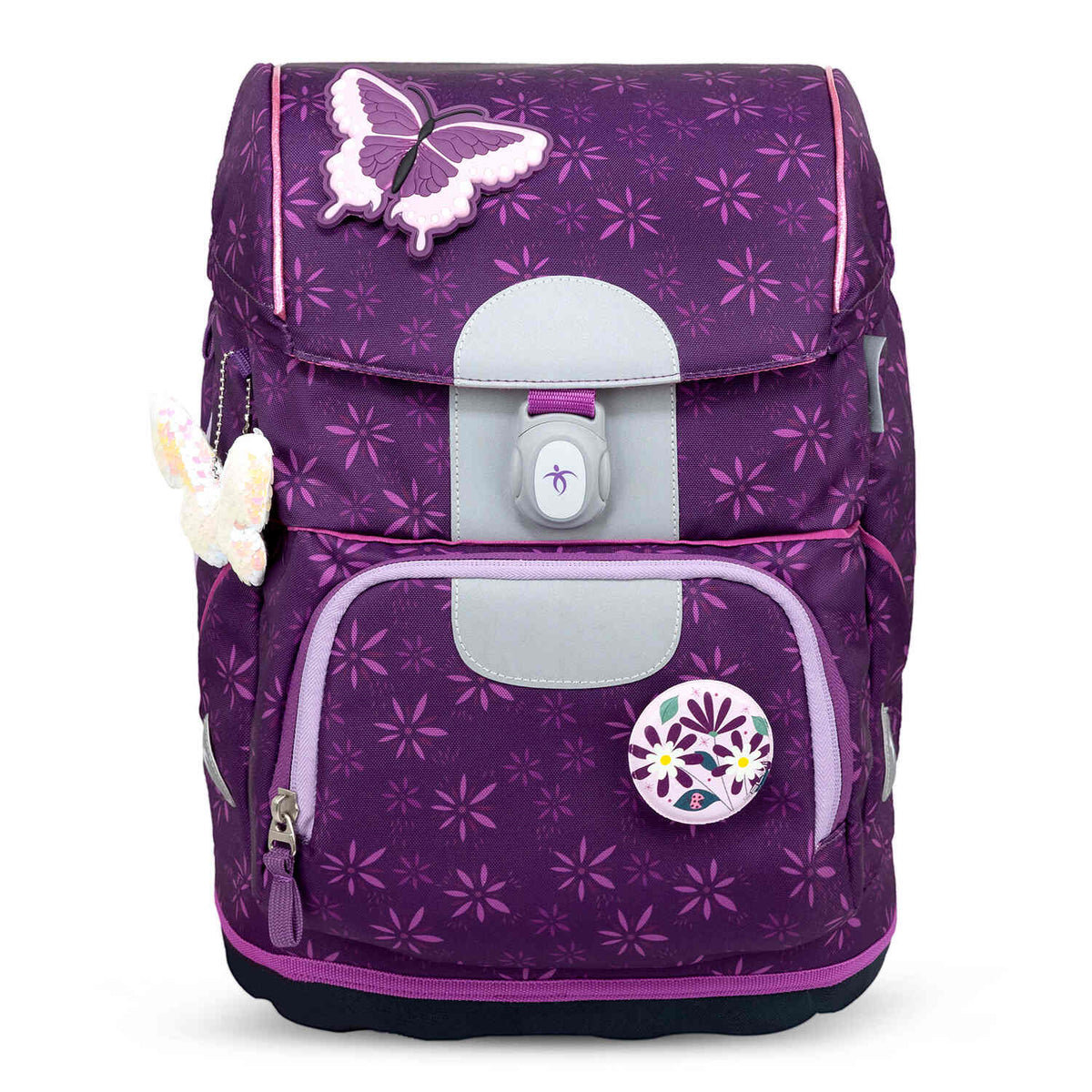 Motion Purple Spring Schulranzen Set 4tlg.