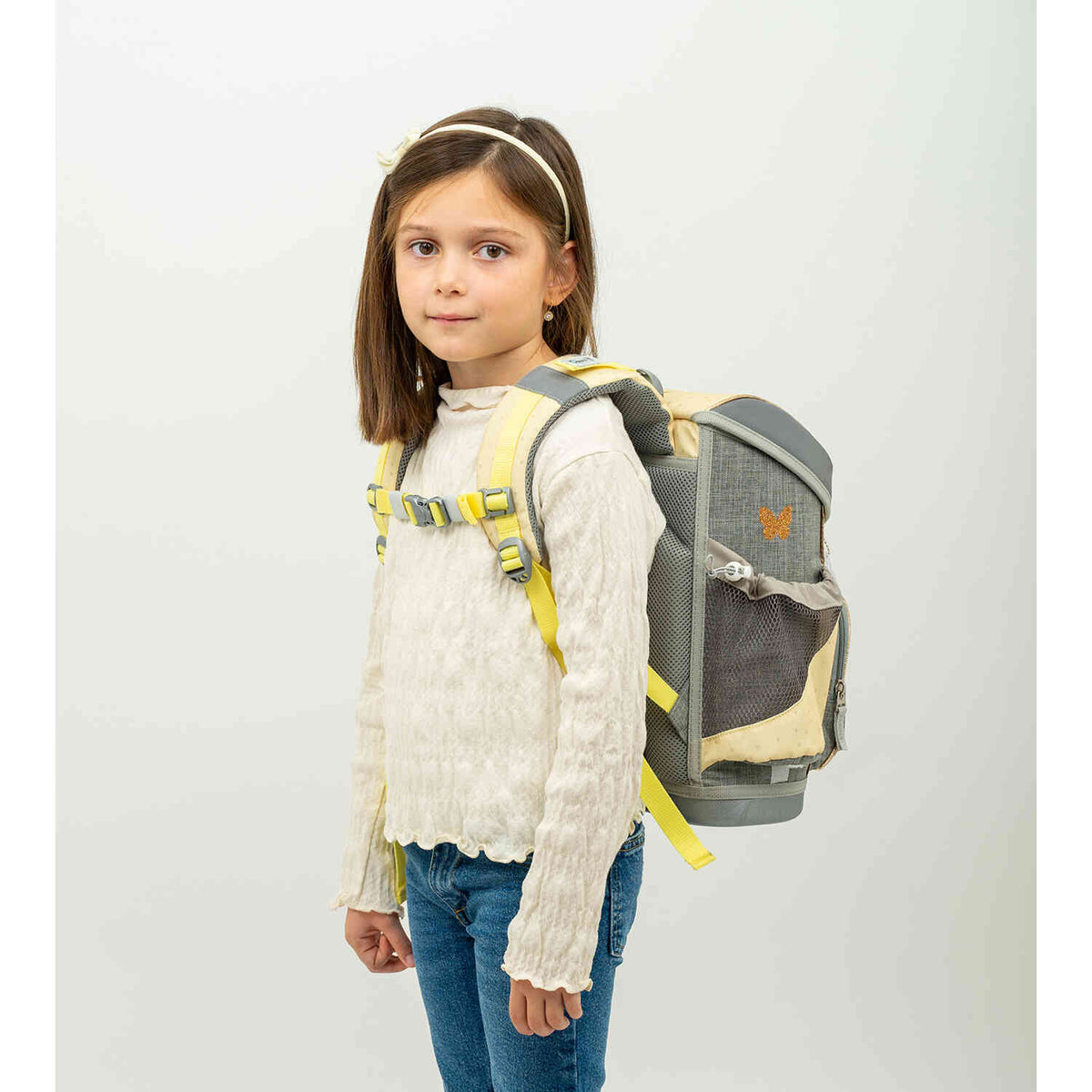 Ergonomic School Bag for Girls – Belmil Mini-Fit Fairy Garden