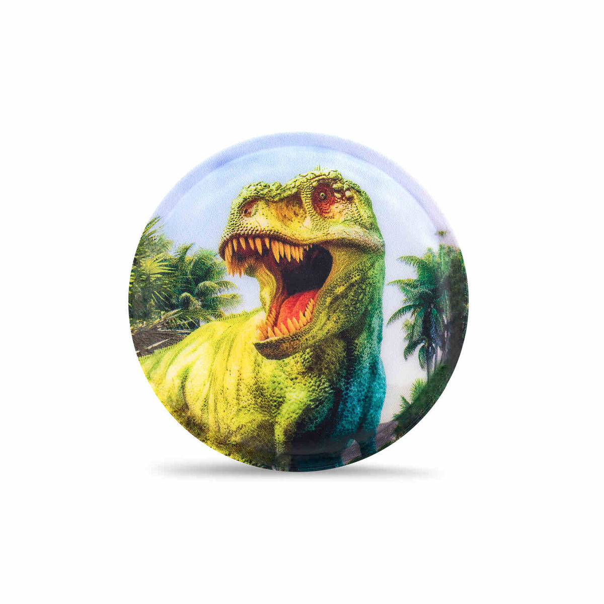Belmil Patch Set – 3-Piece Velcro Patches 'Dinosaurs' with a powerful Triceratops design, ideal for young dino enthusiasts.