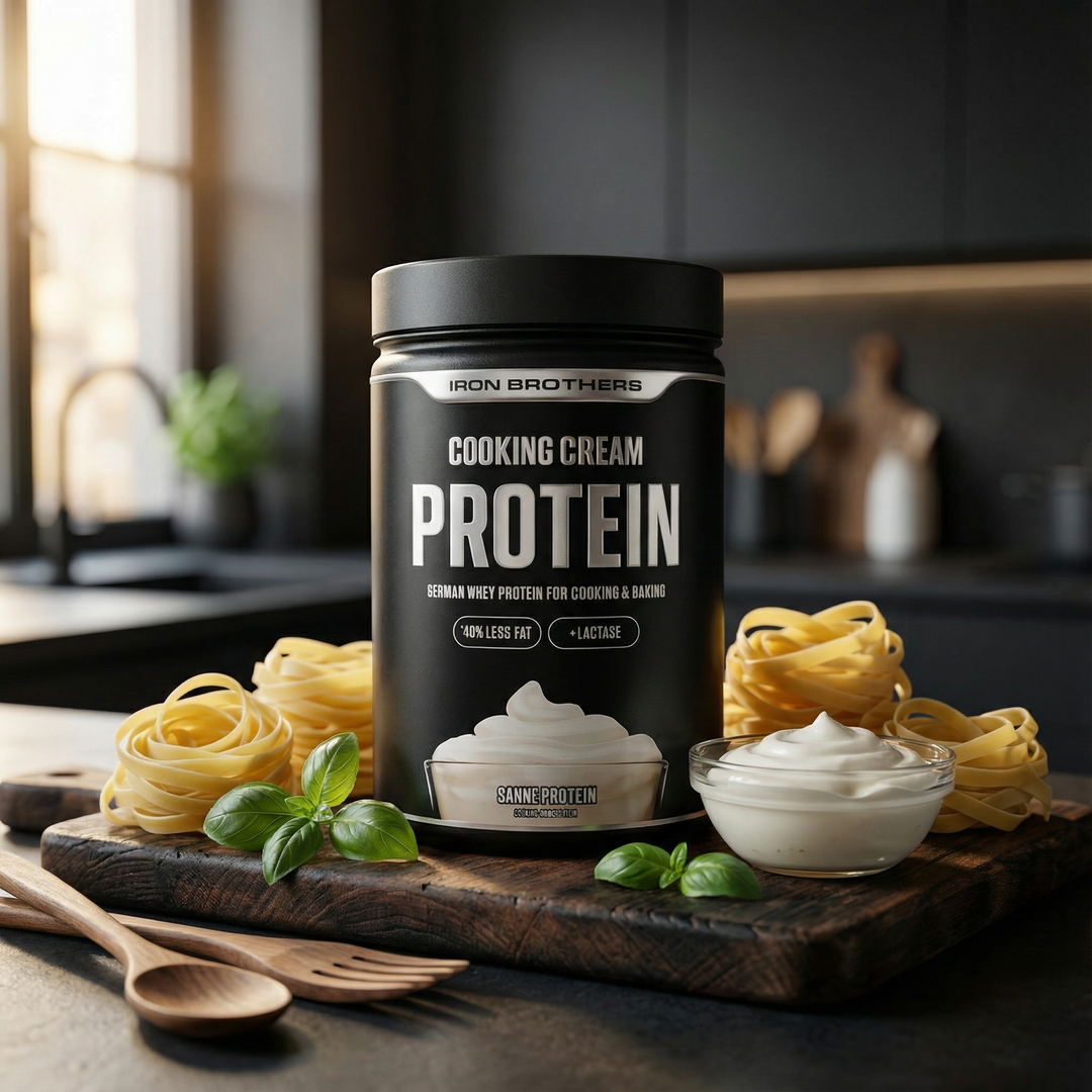 Die erste echte Alternative zu herkömmlicher Sahne - Sahne Protein von Iron Brothers