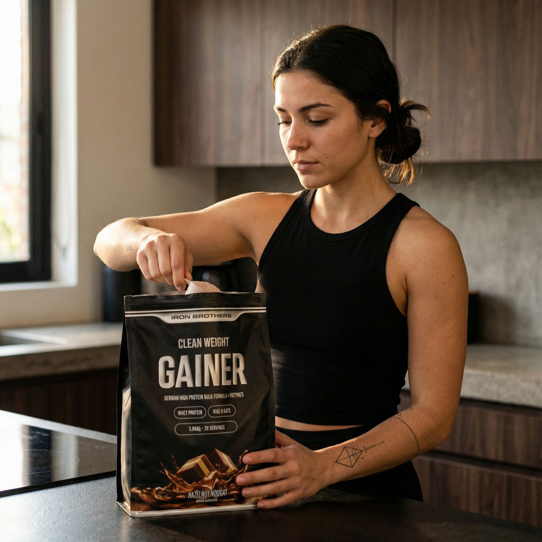 Effektiver Masseaufbau – Sauber und gezielt - Weight Gainer von Iron Brothers