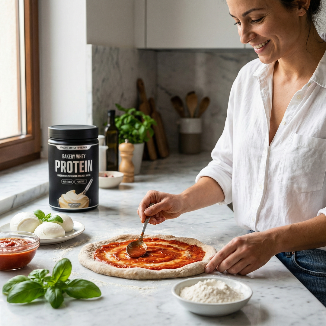 Verwandle jedes Rezept in eine Proteinbombe - Bakery Whey Protein von Iron Brothers