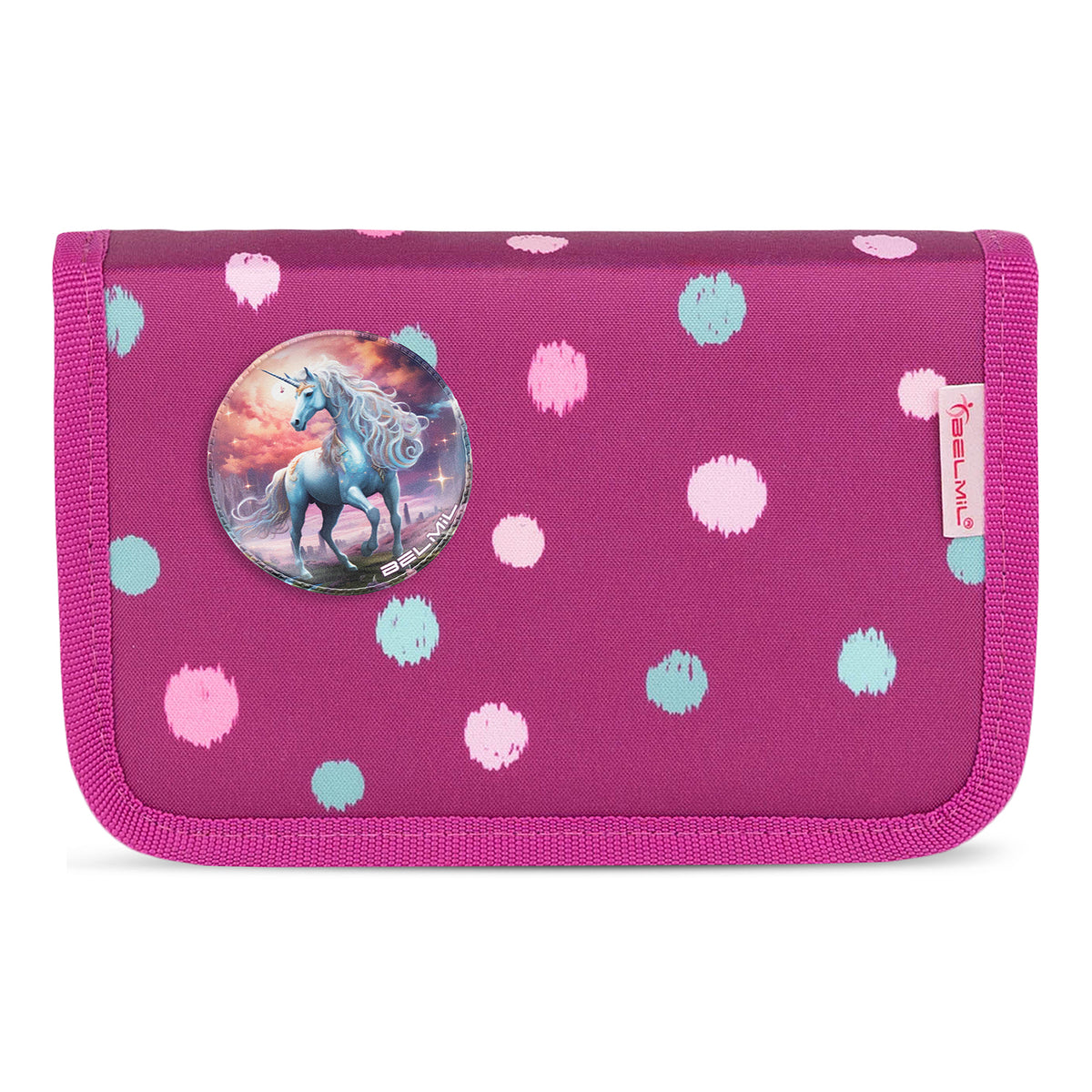 Unfilled pencil case with 1 patch - Starry Bubbles