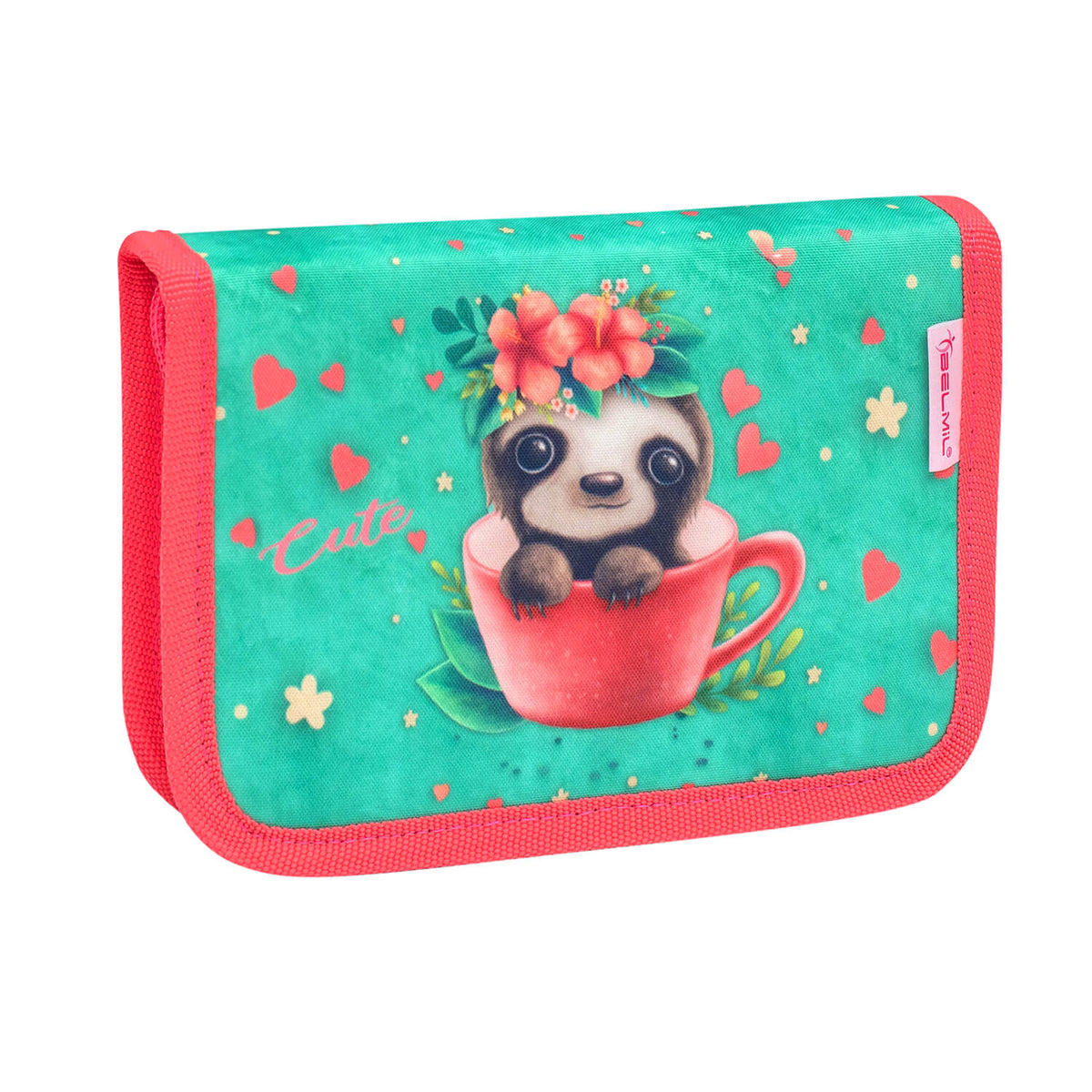 The lightweight design of the Belmil Ergonomic School Bag Set for Girls “Cute Sloth” Design + Unicorn Raincoat – 4-Piece Back-to-School Bundle suitable for young girls.