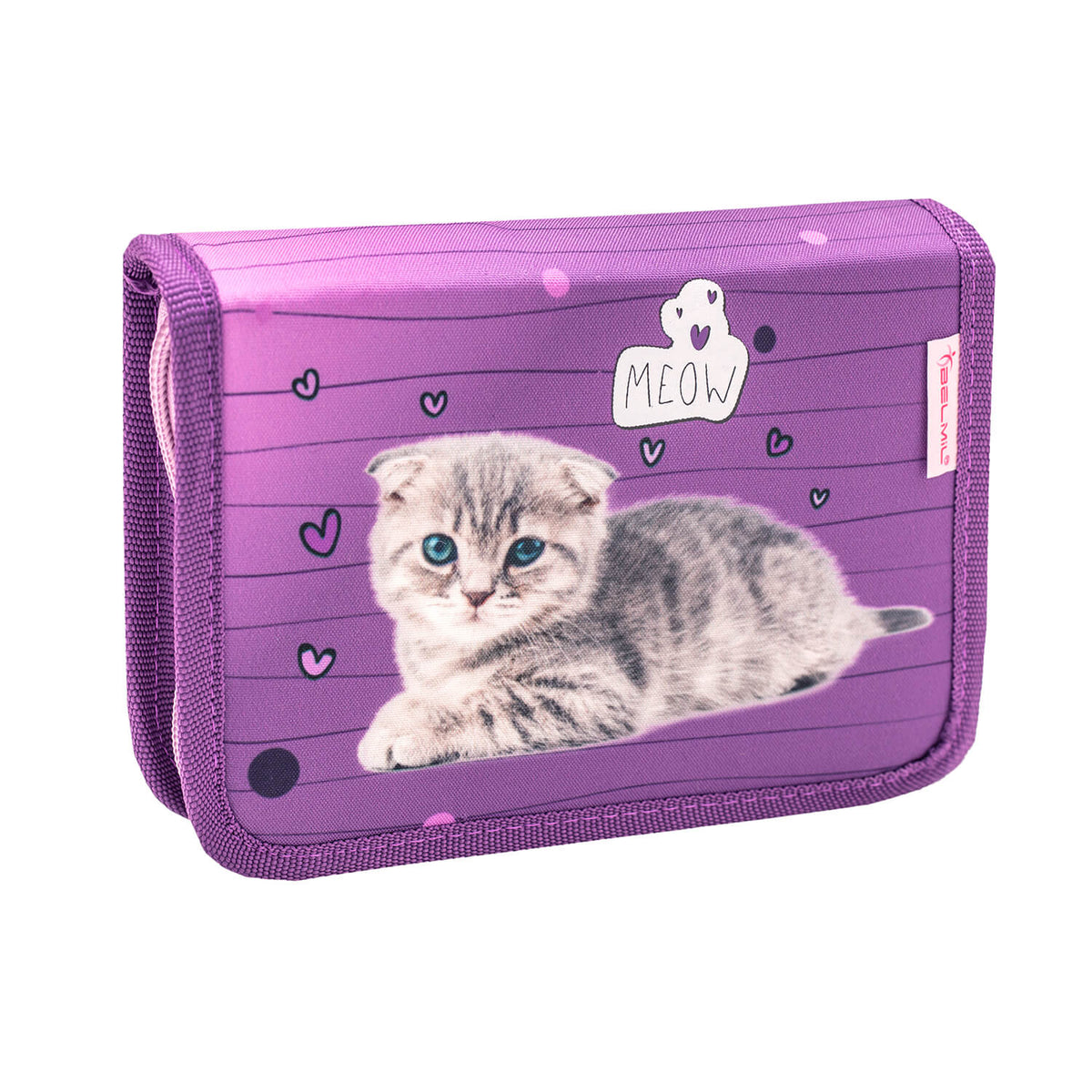 Mini-Fit Little Caty schoolbag set 4 pcs featuring stylish design made in Europe by a trusted family company.