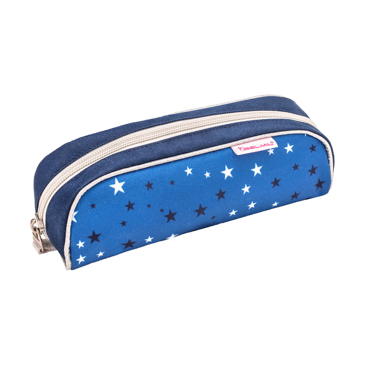 Ergonomic School Bag Set for Girls – Belmil Classy Dolphins (4 pcs) showcasing trendy designs and breathable padding.
