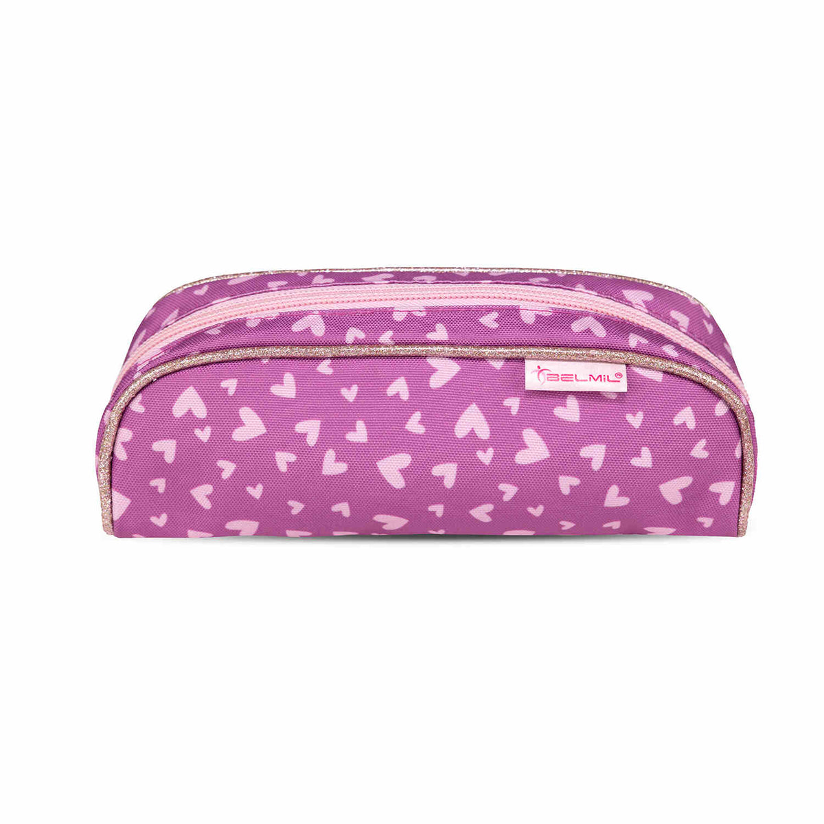 The Ergonomic School Bag Set for Girls – Belmil Classy Little Puppies (5 pcs) features a fun and trendy design, appealing to young girls.