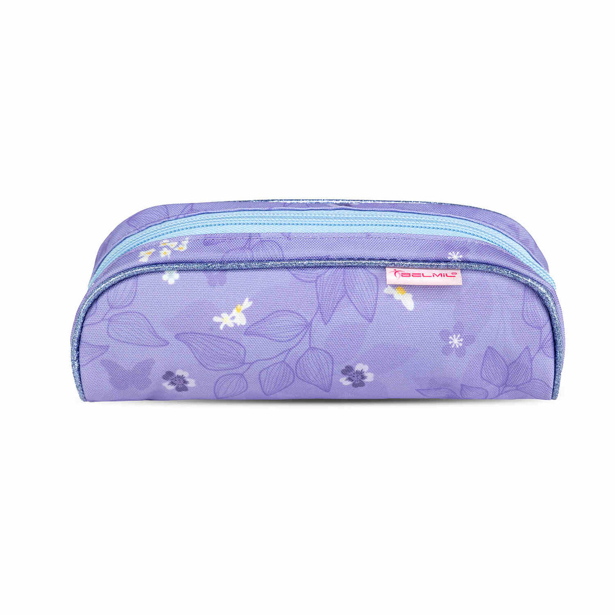 Lightweight design of the Ergonomic School Bag Set for Girls – Belmil Mini-Fit Purple Blue Butterfly (4 pcs) weighing only 800-860 g.