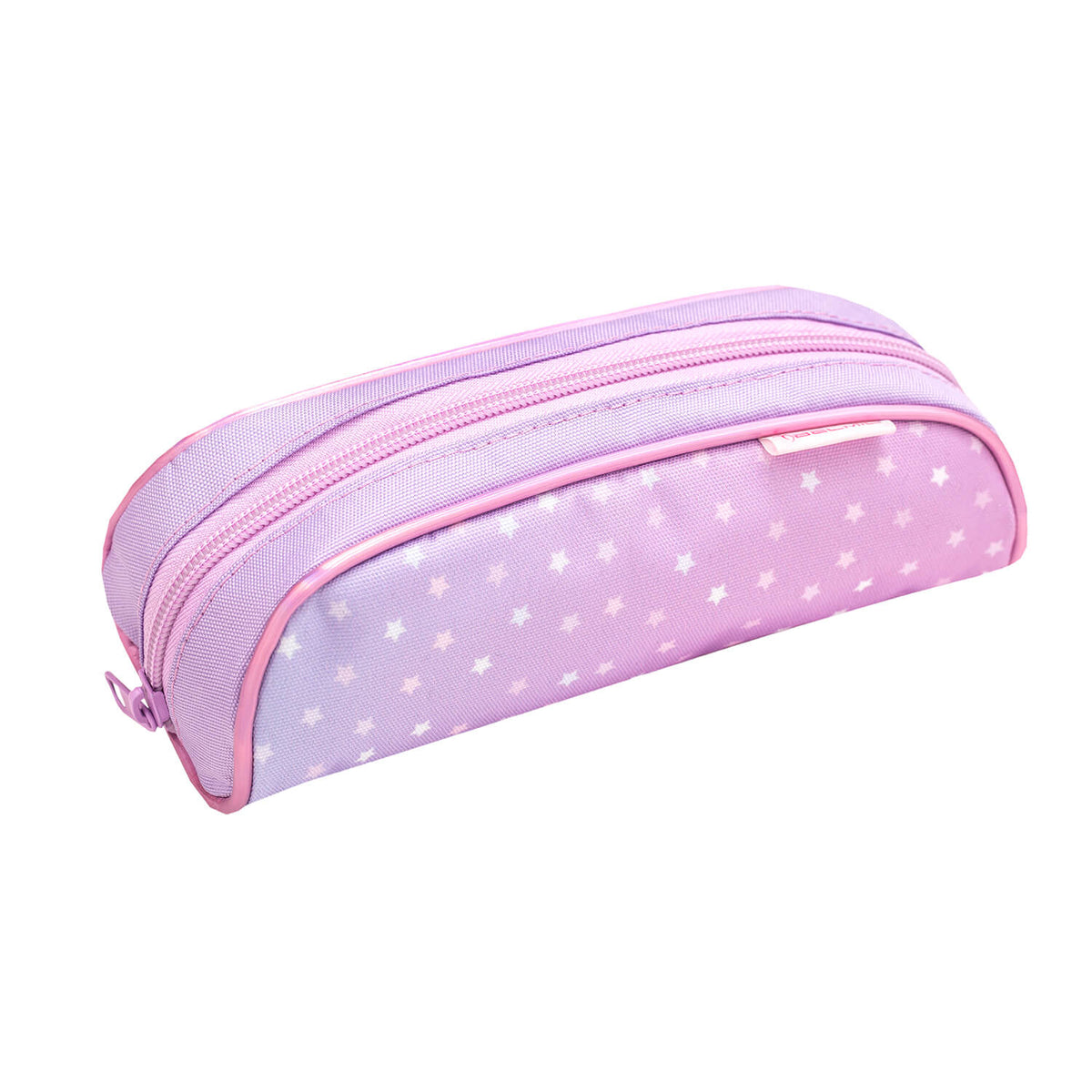 Mini-Fit Rainbow Unicorn Schoolbag Set 4 pcs opened, with emphasis on spacious compartments and ergonomic features, crafted by Belmil.