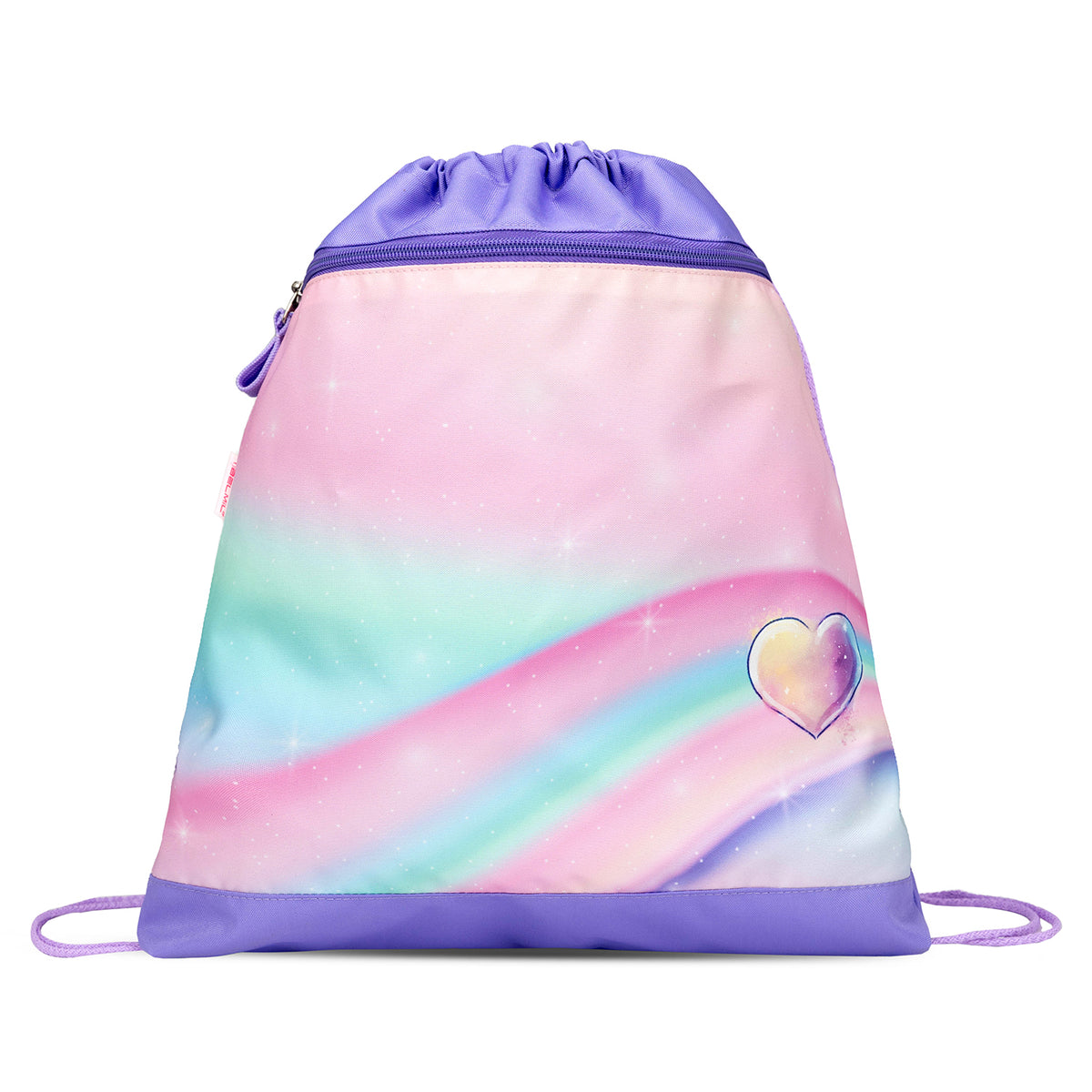 Ergonomic School Bag Set for Girls – Belmil Classy Heart of the Rainbow (4 pcs)