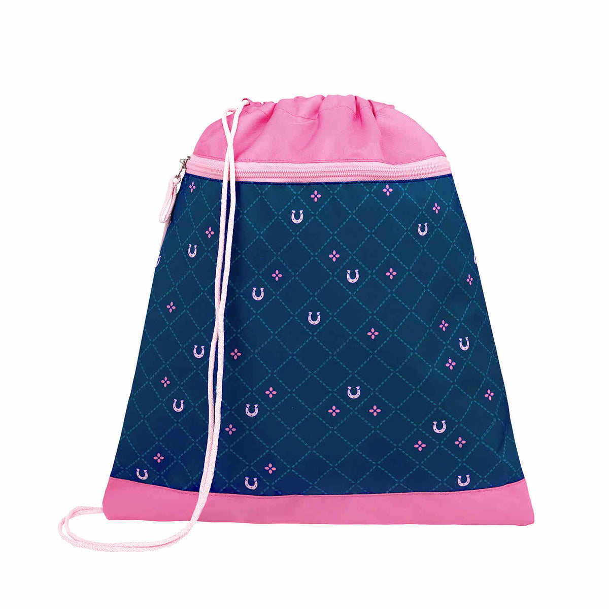 Gym Bag: Lightweight drawstring bag with coordinated pattern – great for PE or after-school activities.

