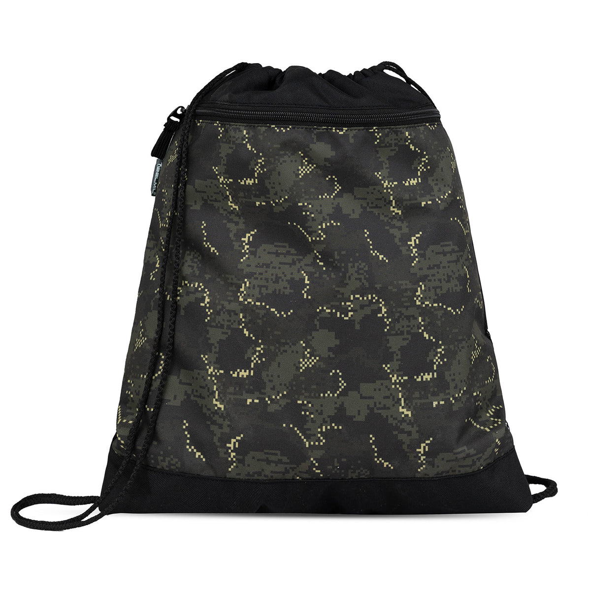 Belmil Maxi 'Night Hunter' School Bag Set for Boys + Dinosaur Raincoat – 5-Piece Set highlighting the vivid colors and adventurous animal design.