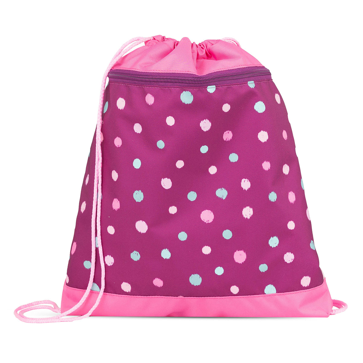 The name tag feature on the back of the Ergonomic School Bag Set for Girls – Belmil Maxi Starry Bubbles School Bag Set 5 pcs for easy identification.