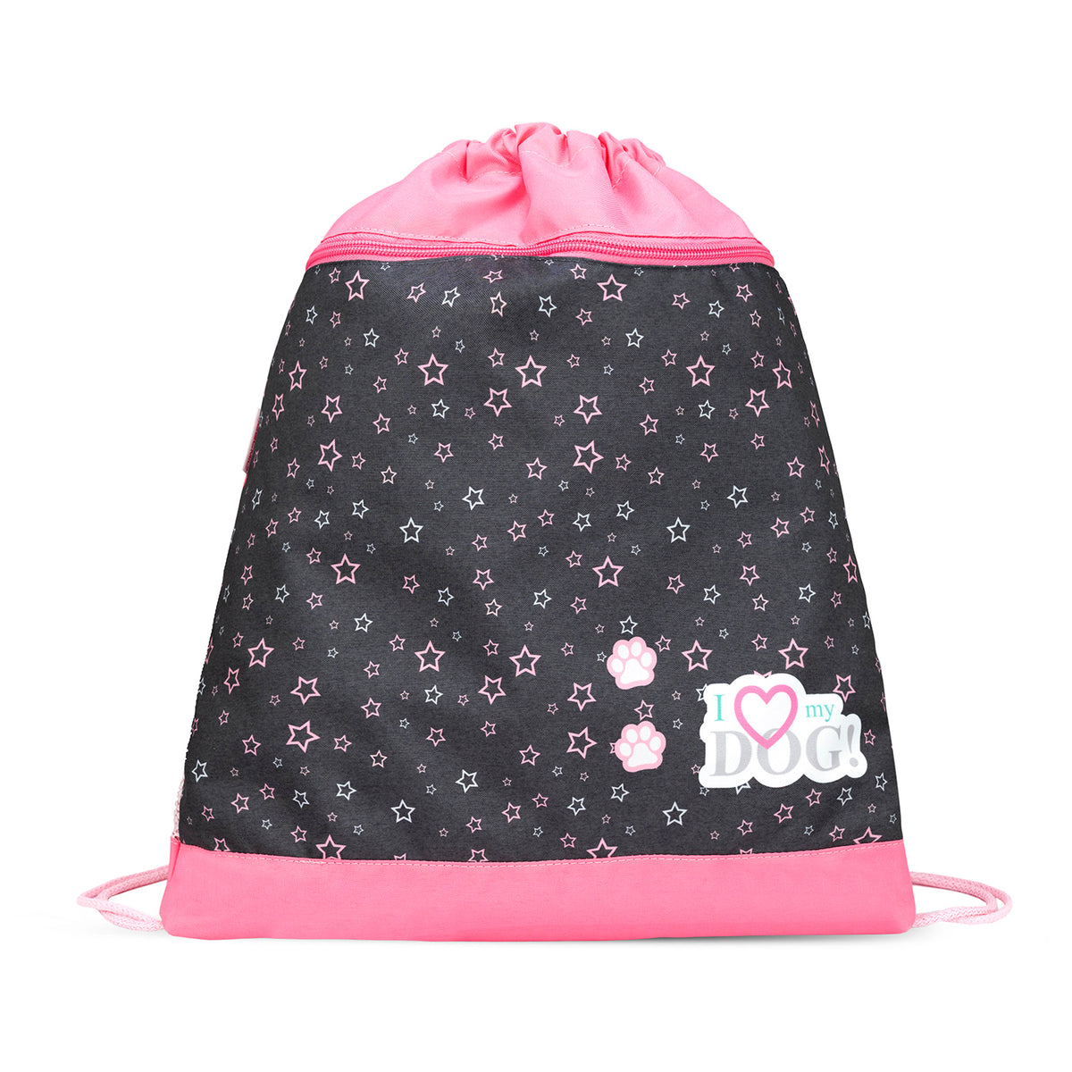Ergonomisches Schulranzen-Set für Mädchen – Belmil Classy Starry Paws (4-tlg.)