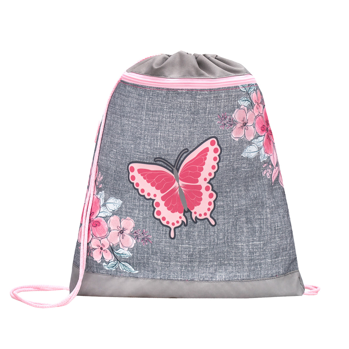 Belmil Classy Ergonomic School Bag Set for Girls “Elegant” Design emphasizes safety features like reflective elements and easy-use buckles for children's protection.
