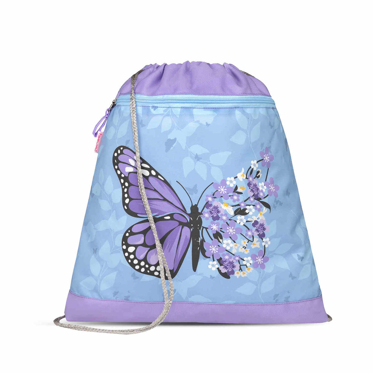 Family-owned craftsmanship of the Ergonomic School Bag Set for Girls – Belmil Mini-Fit Purple Blue Butterfly (4 pcs) since 1965.