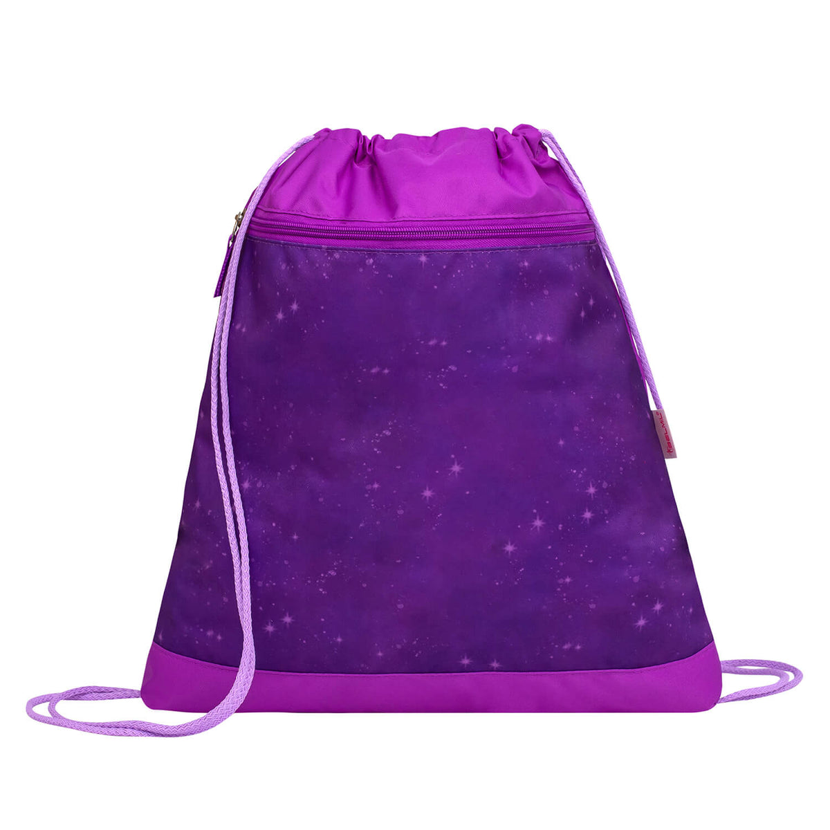 Colorful pencil case from the Belmil Smarty Purple Sky Ergonomic School Bag Set – 5-Piece Set with 9 Interchangeable Patches and Hip Belt, ideal for organizing school supplies. A cute option for girls in school 2025 from SALE.