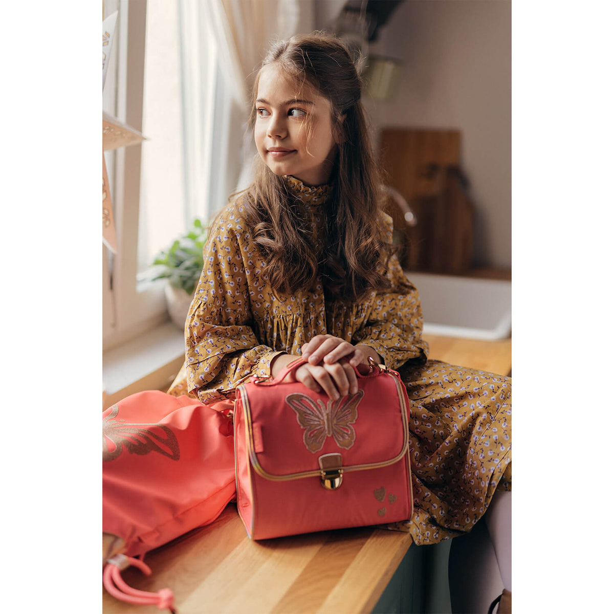 Premium Petite Umhängetasche Coral