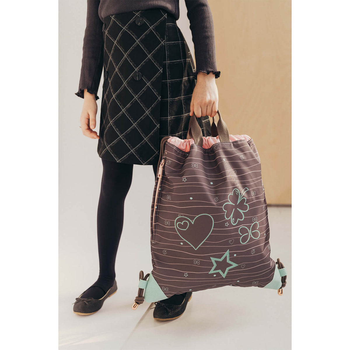 Premium School Gym bag Mint