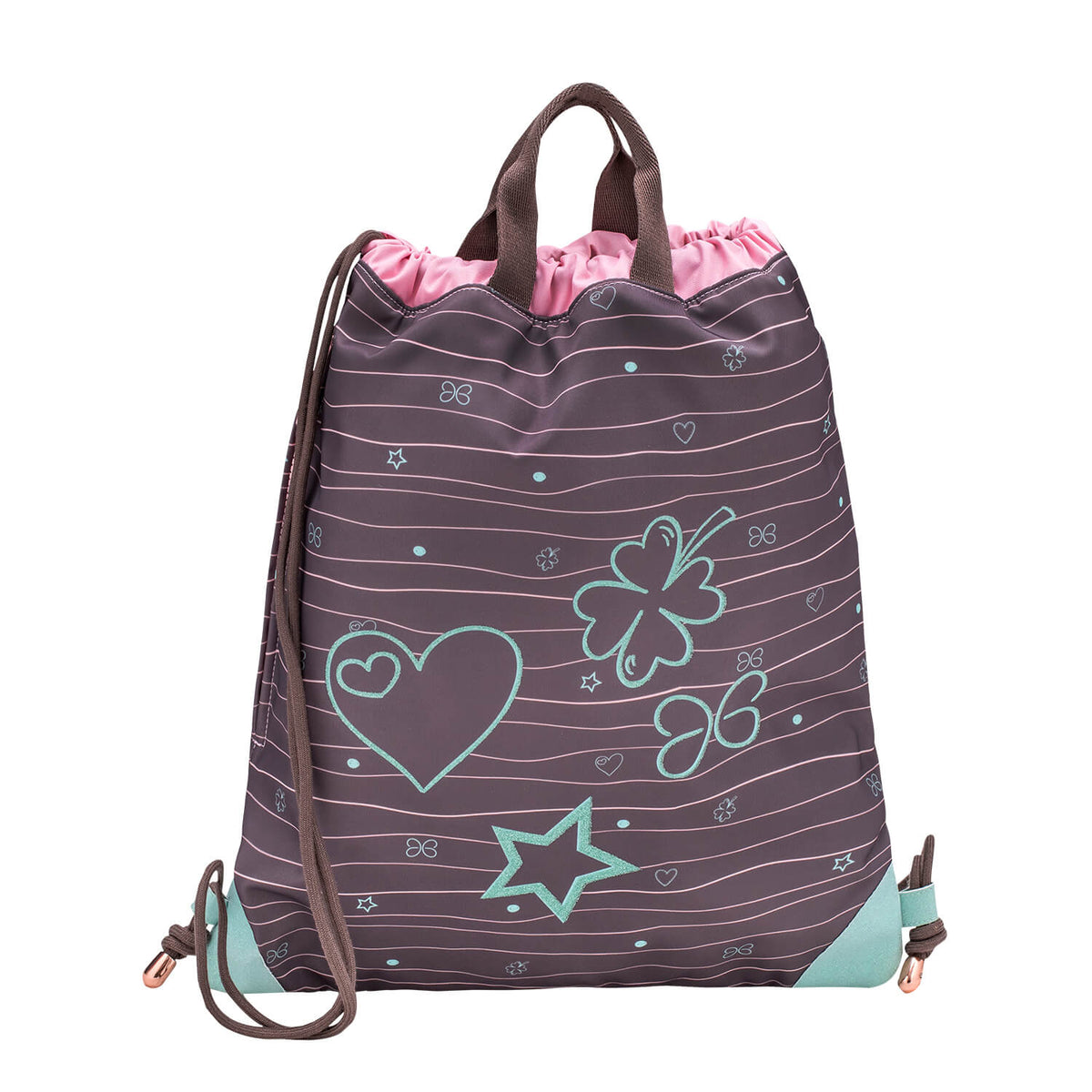 Premium Comfy Plus Mint Schulranzen Set 5tlg.