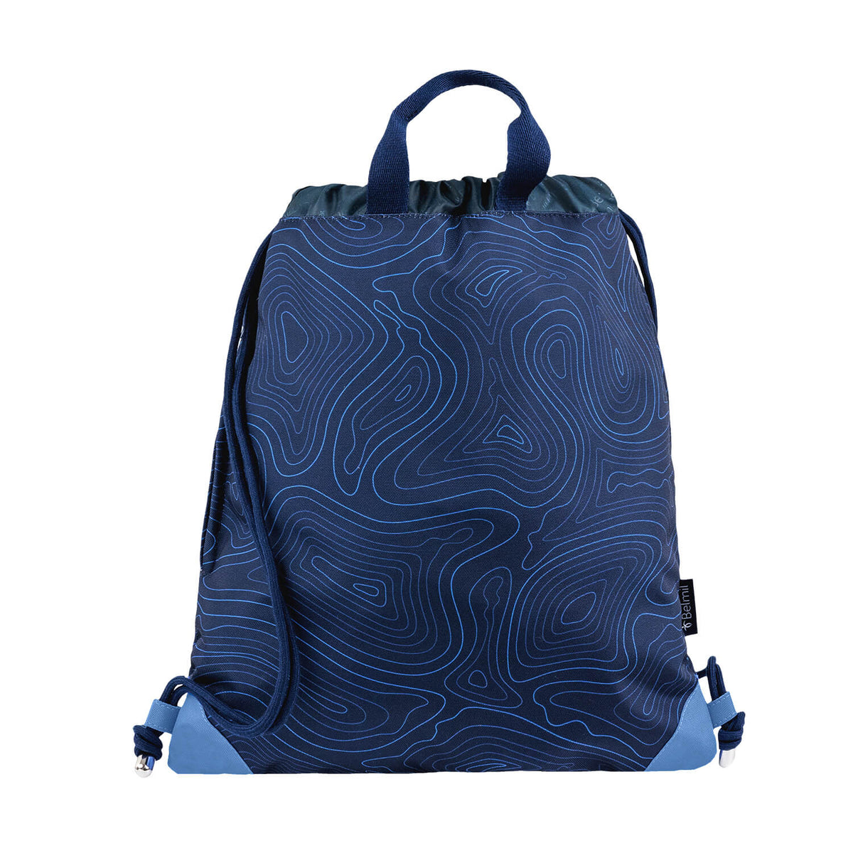 Premium Comfy Plus Topographic Schoolbag set 5pcs.