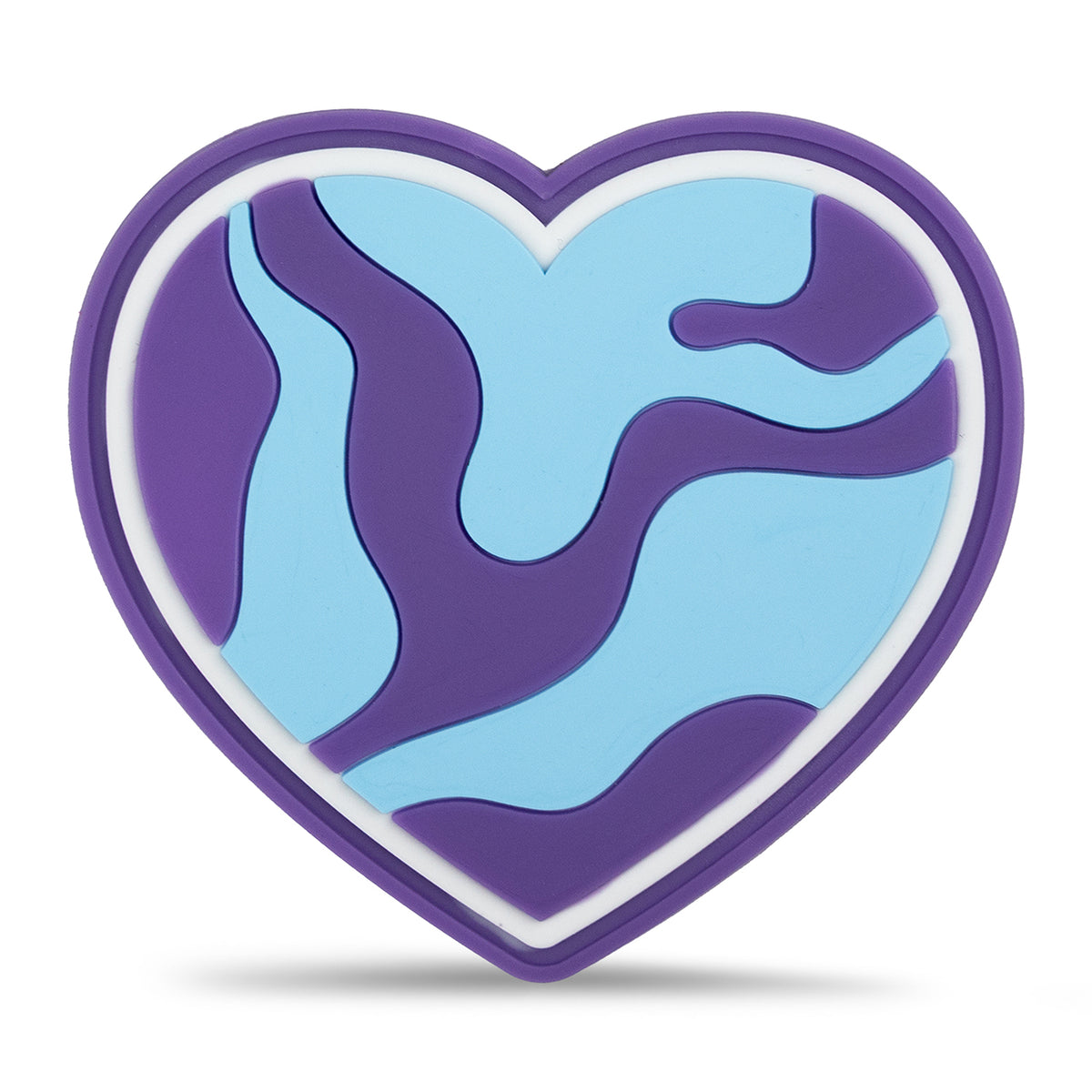 Belmil Patch Set – 4-Piece Velcro Patches "Ocean Heart"