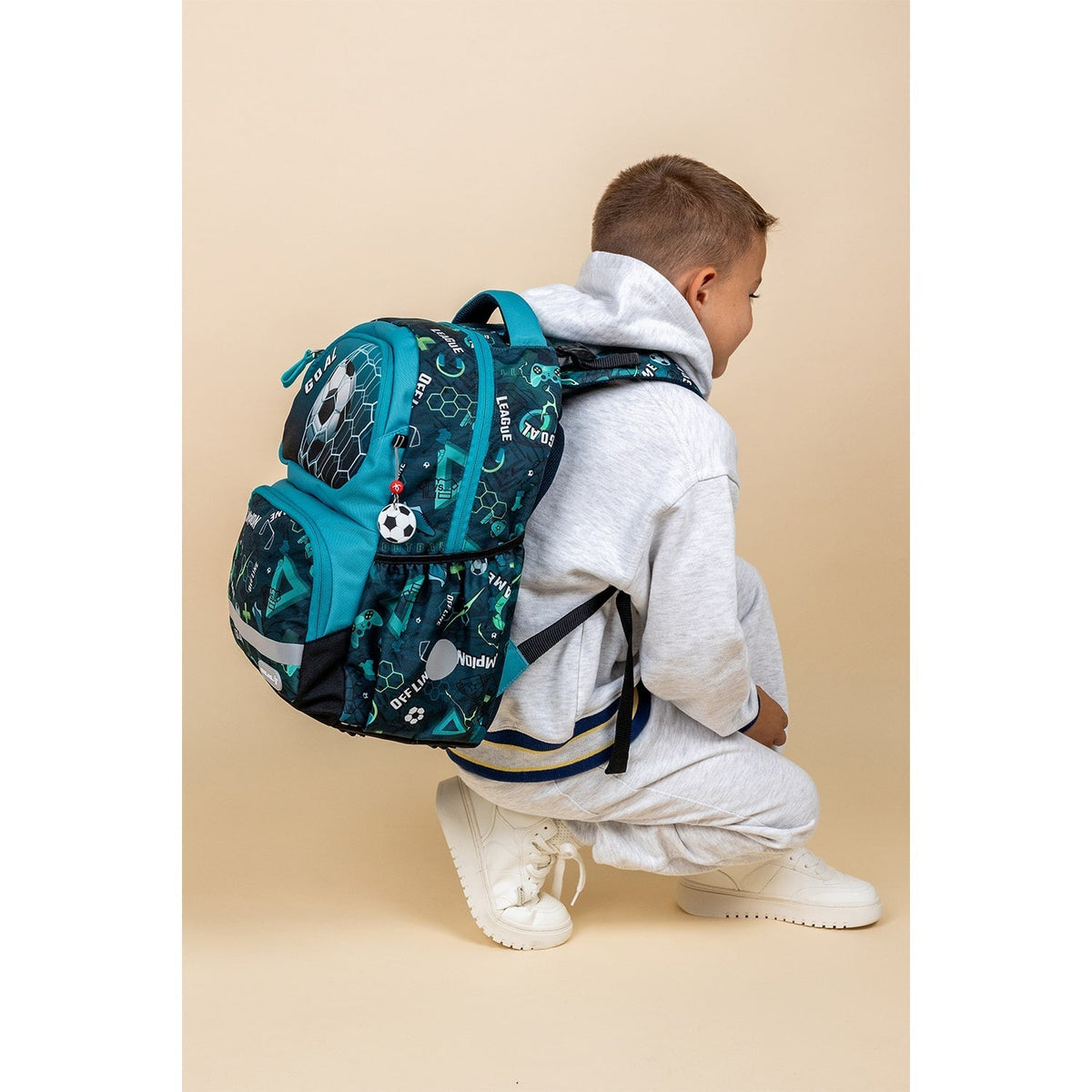 Midi Pack Football Goal Schulrucksack