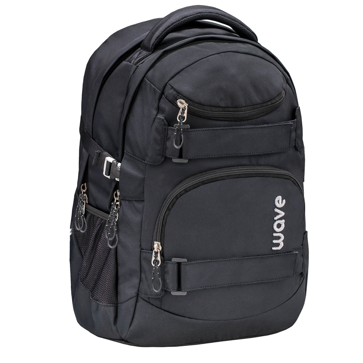 Wave Infinity Black Schulrucksack Set 2 tlg.