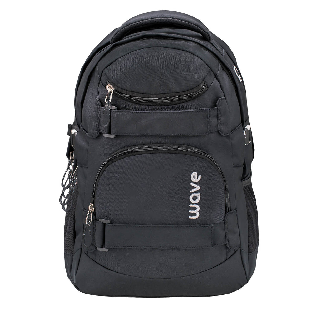 Wave Infinity Black Schulrucksack Set 2 tlg.