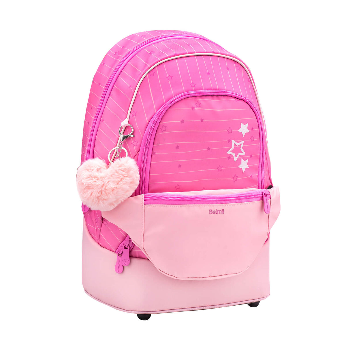 Premium Backpack & Fanny Pack Candy Schoolbag 2pcs.