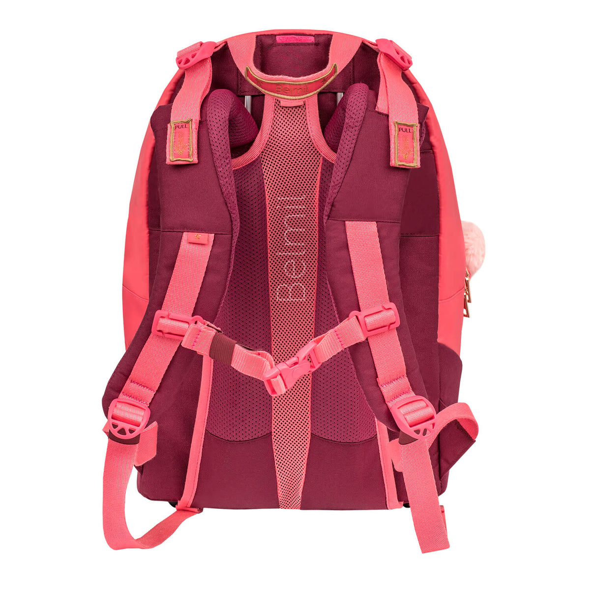 Premium Backpack & Fanny Pack Coral Schulranzen 2tlg.