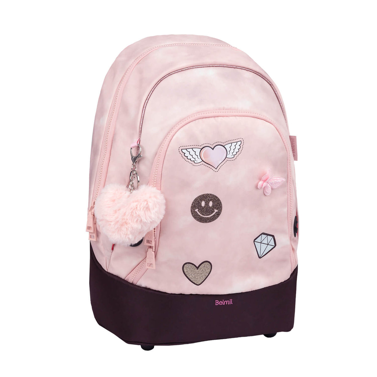 Premium Backpack & Fanny Pack Glam Schulranzen 2tlg.