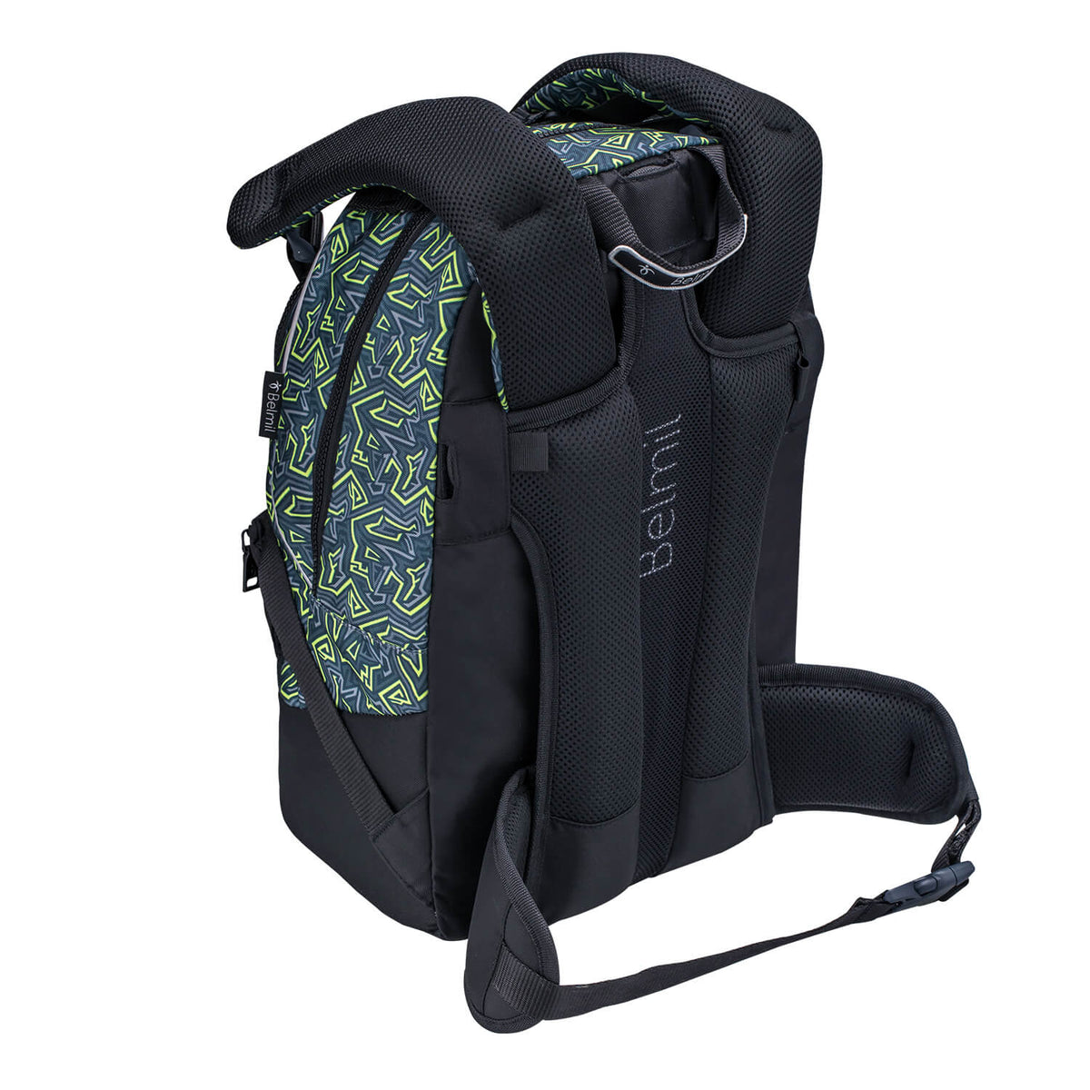 Premium Backpack & Fanny Pack Iguana Schulranzen 2tlg.