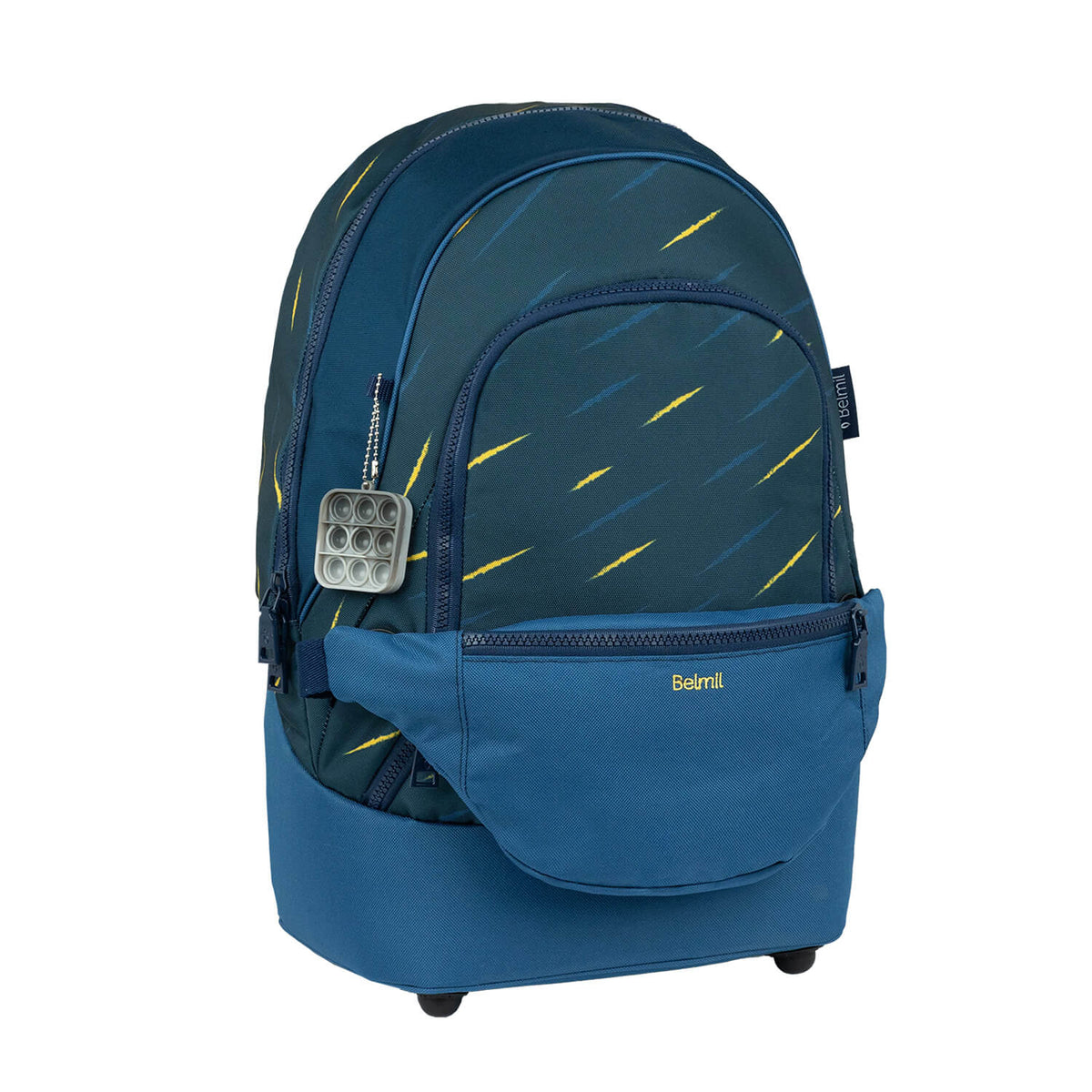 Premium Backpack & Fanny Pack Orion Blue Schulranzen 2tlg.