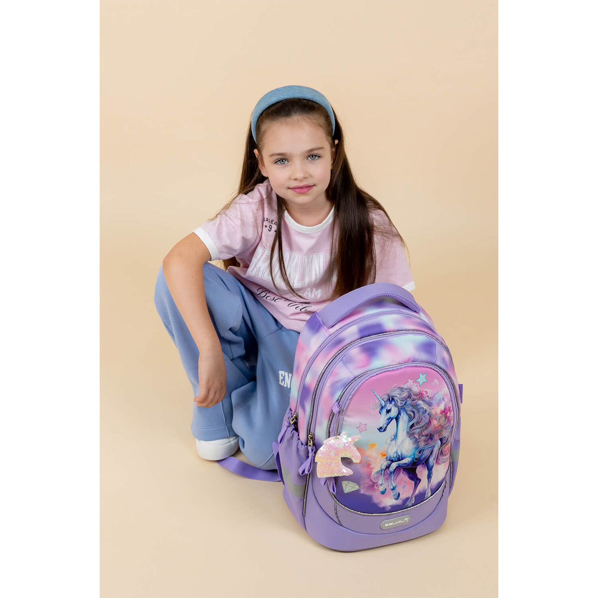 Leisure Plus Bright Rainbow Unicorn backpack