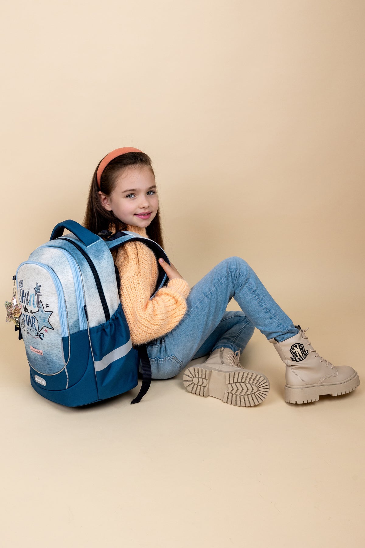 Leisure Plus Shine like a Star Jeans backpack