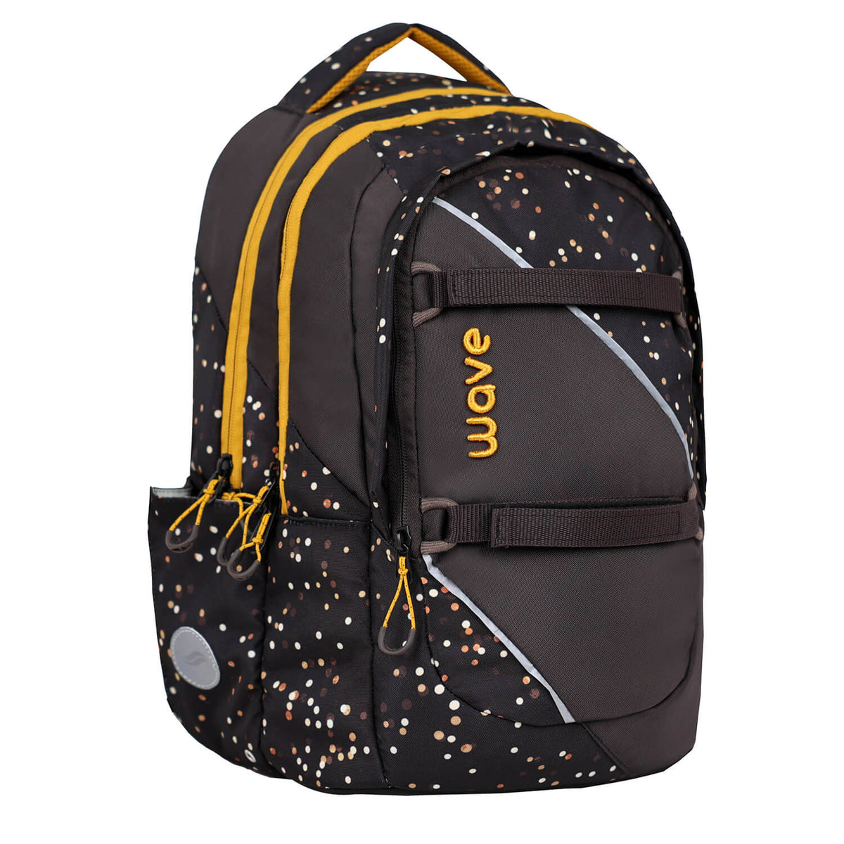 Wave Prime Dots Sand school backpack