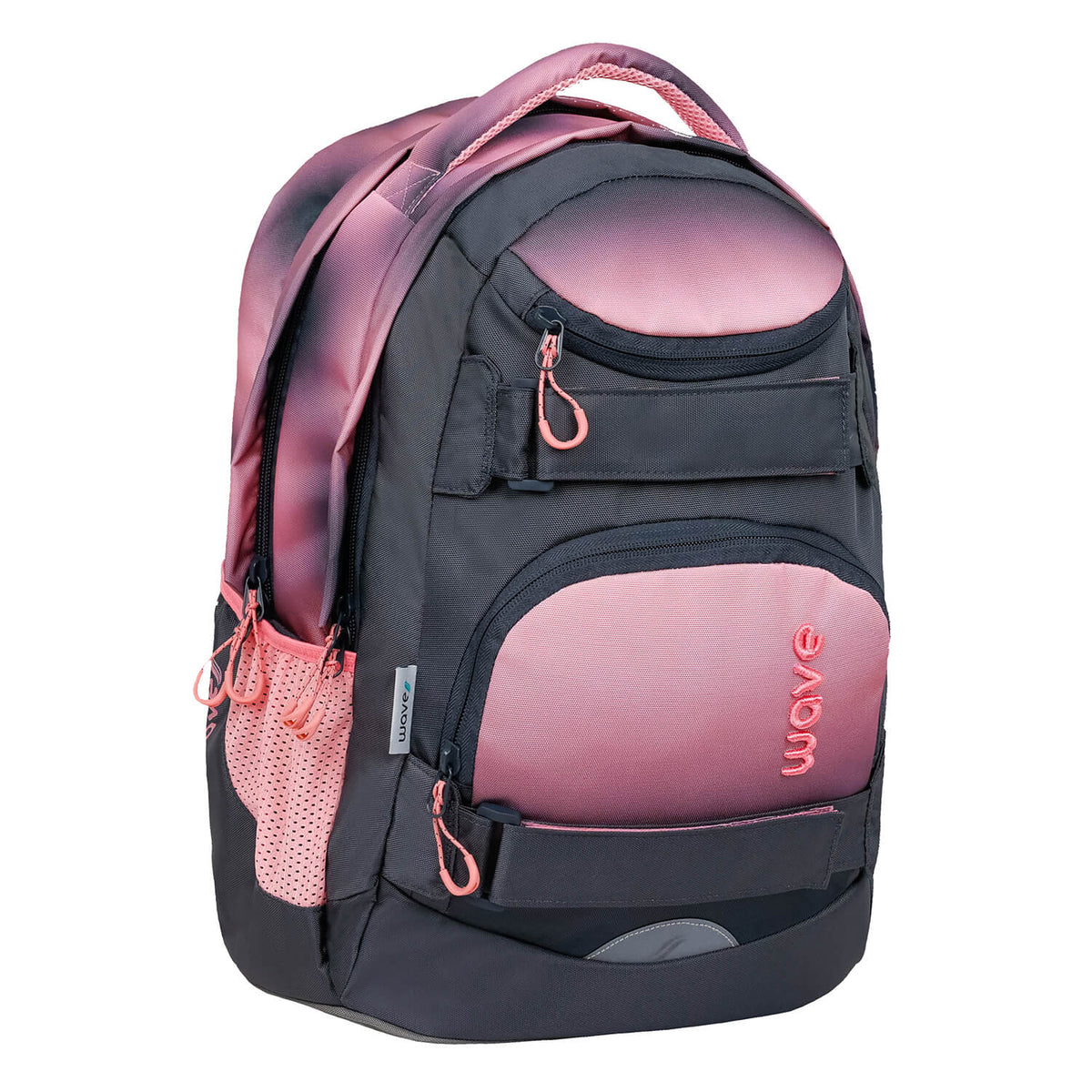 Wave Infinity Move Gradient Pinky Schulrucksack