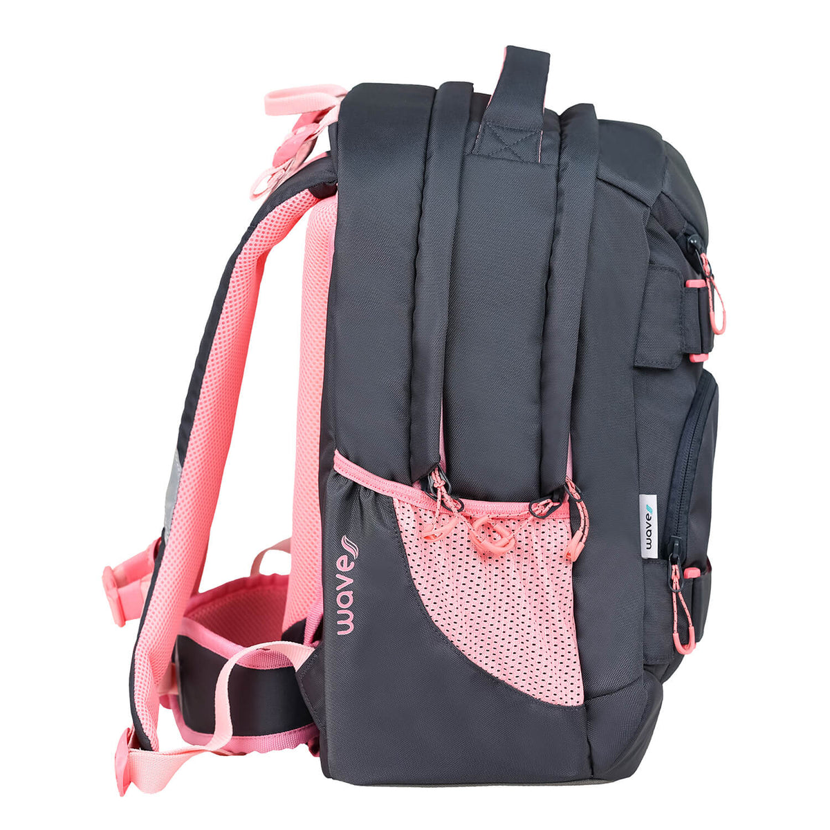 Wave Infinity Move Pinky school backpack