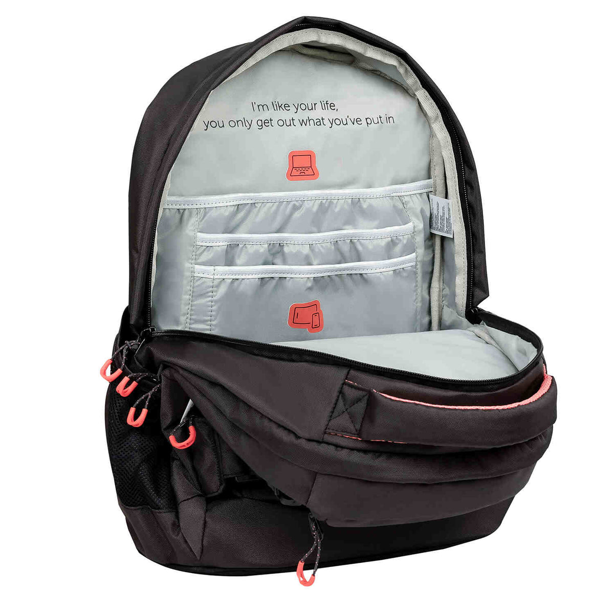 Wave Infinity Move Blooms Schulrucksack Set 2 tlg.